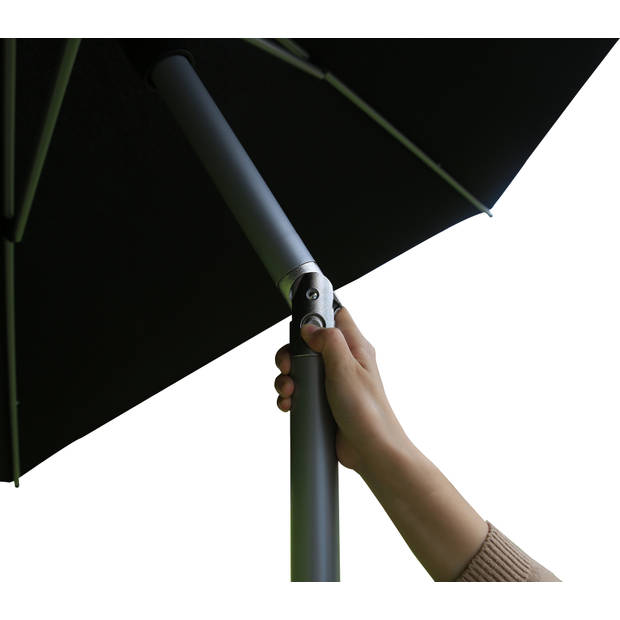 SORARA® Porto Parasol 300 x 200 cm Zwart