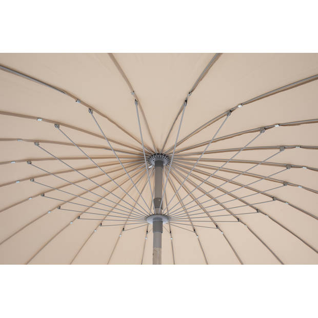 SORARA® Shanghai Parasol Ø 260 cm Beige