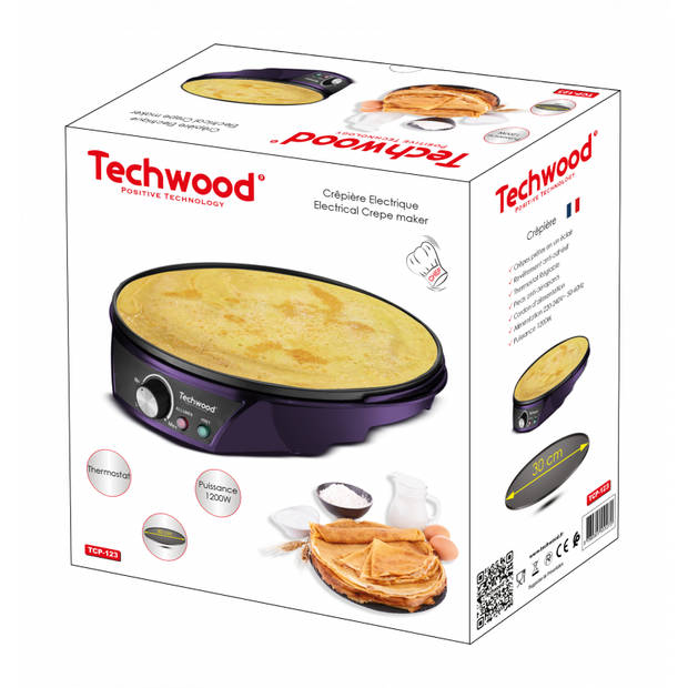 Techwood crepe maker