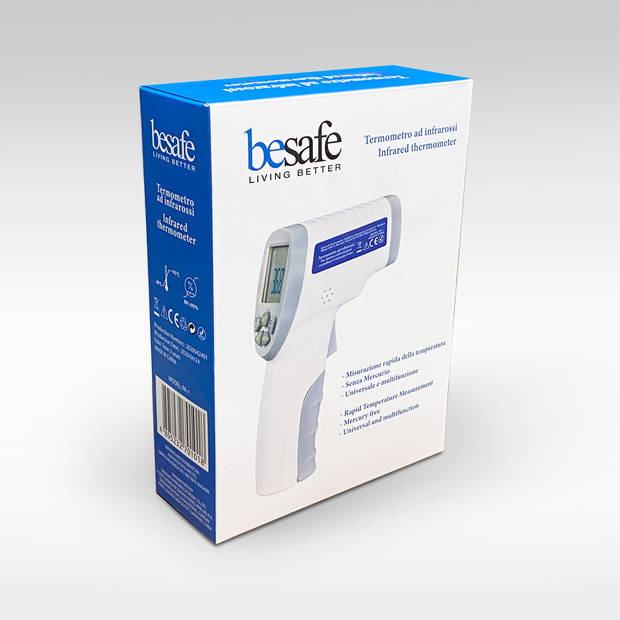 BeSafe PA-1 Infrarood Thermometer Voorhoofd - Wit