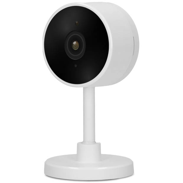 Smart wifi camera, aan domotica koppelbare IP camera Alecto SMART-CAM10 Wit
