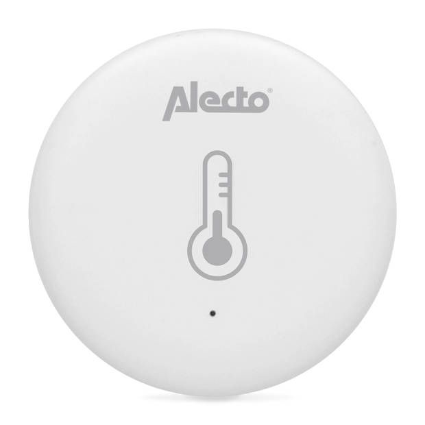 Smart Zigbee temperatuur en vochtigheidssensor Alecto Wit