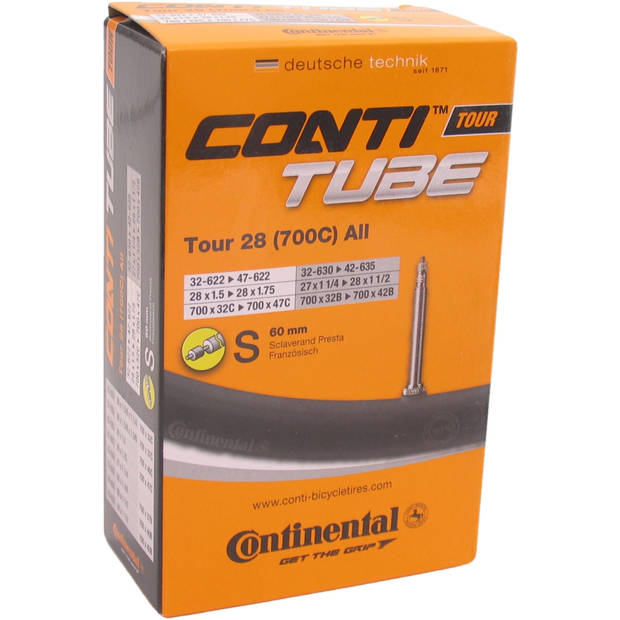 Continental binnenband Tour All 28 inch (32-622/47-622) FV 60mm