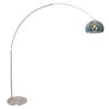 Steinhauer Vloerlamp Sparkled light 9879 staal kap kunststof grijs