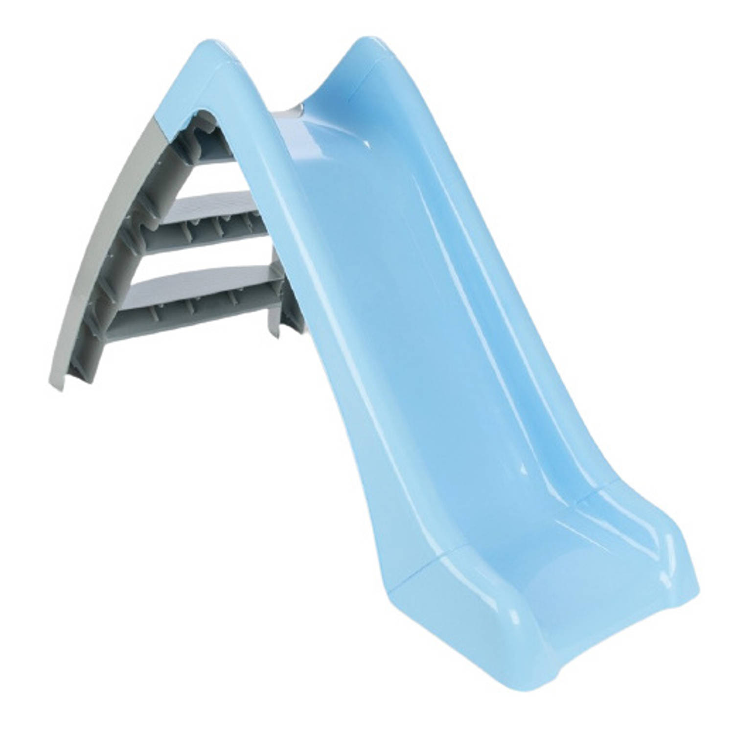 Jamara glijbaan Happy Slide junior 123 x 60 cm lichtblauw-grijs