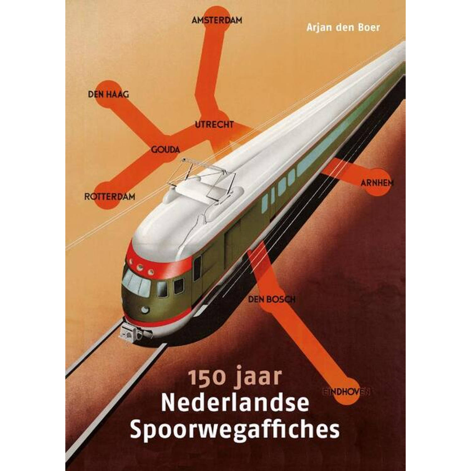 150 jaar Nederlandse Spoorwegaffiches - (ISBN:9789068688306)