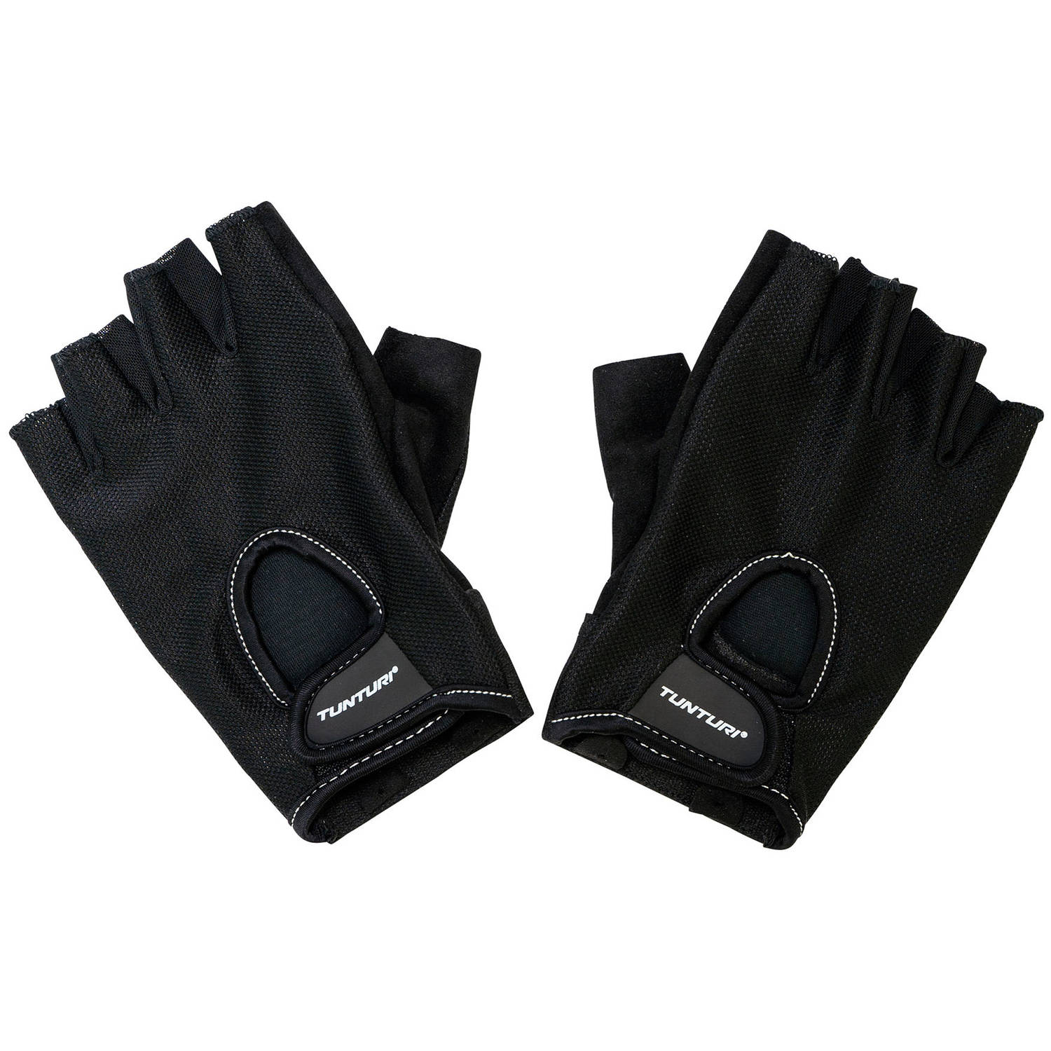Tunturi fitness handschoenen polyester-nylon zwart maat XL