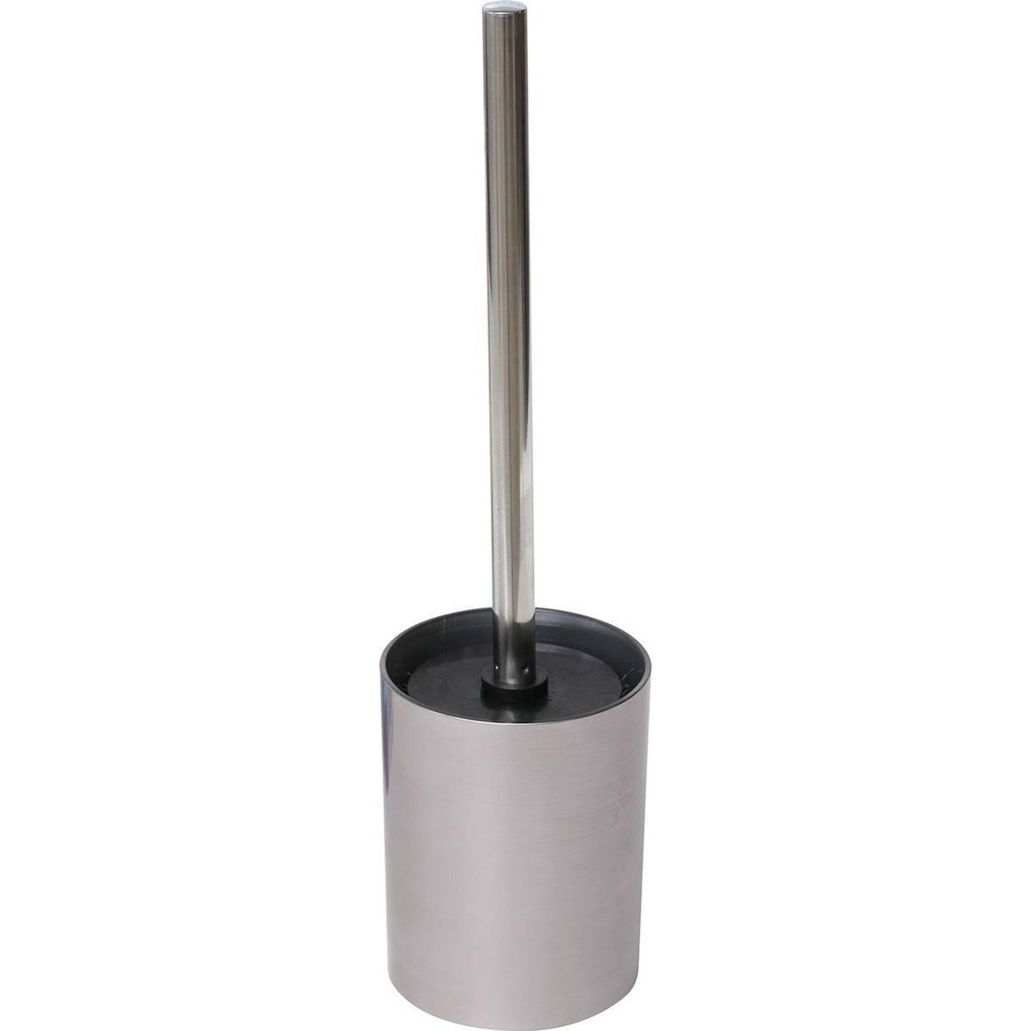 4goodz toiletborstel Metallook Zilver - 10x37.5 cm