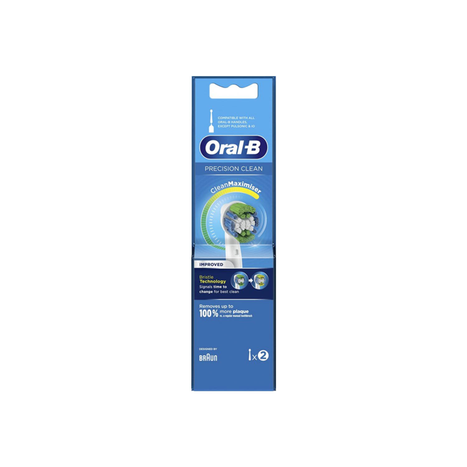 Oral-B Precision Clean Opzetborstel 2 Stuks