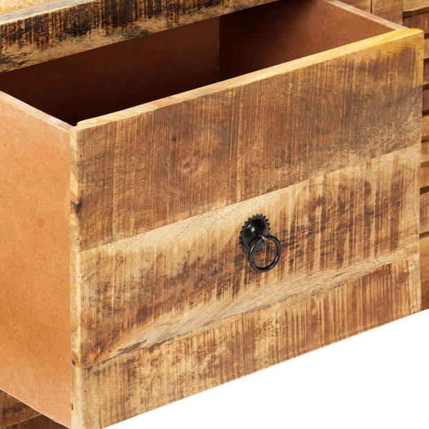 The Living Store Houten TV-meubel - 120 x 30 x 40 cm - klassieke stijl