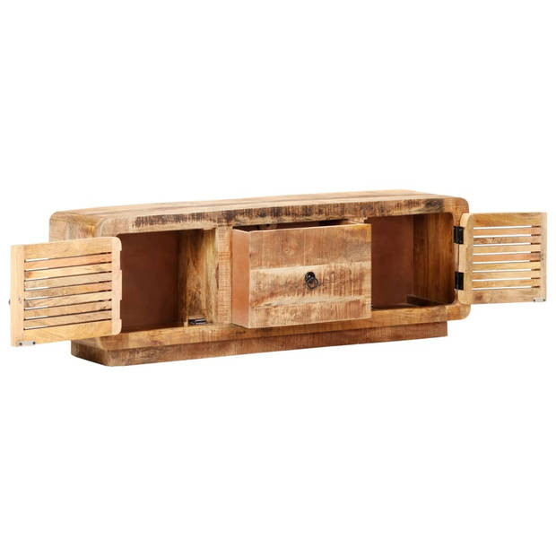 vidaXL Tv-meubel 120x30x40 cm ruw mangohout