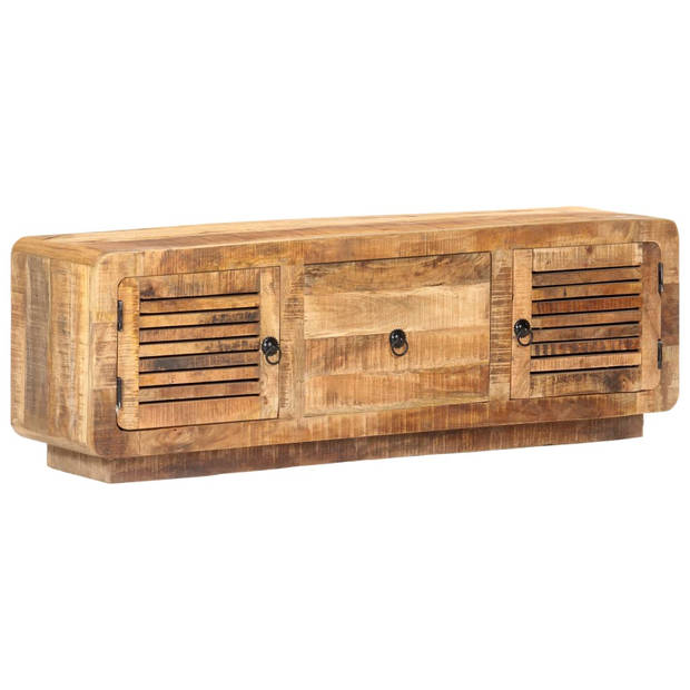 The Living Store Houten TV-meubel - 120 x 30 x 40 cm - klassieke stijl