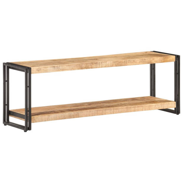 vidaXL Tv-meubel 120x30x40 cm ruw mangohout