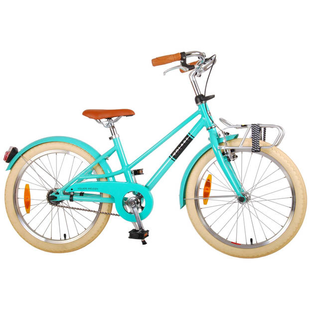 Volare Melody Kinderfiets - Meisjes - 20 inch - Turquoise - Prime Collection