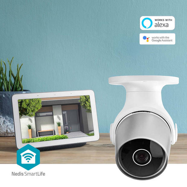 Nedis SmartLife Camera voor Buiten - WIFICO11CWT