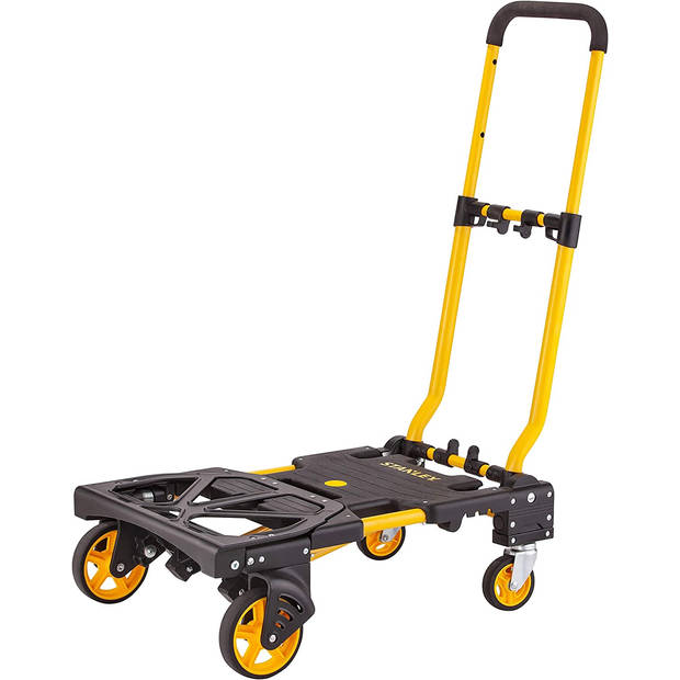 Stanley SXWTD-FT585 2-in-1 Steekwagen en Plateauwagen - Steekkar max. 70KG - Platformwagen max. 137KG - Transportwagen