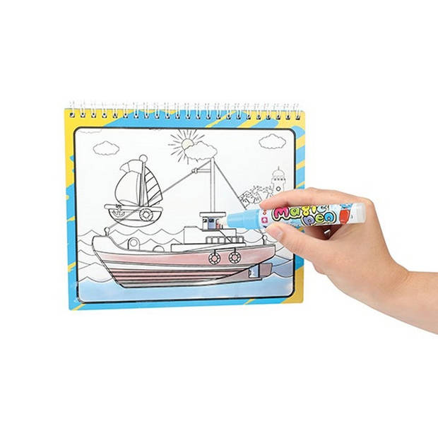 Toi-Toys kleurboek Vehicle junior 20 x 25 cm papier 2-delig