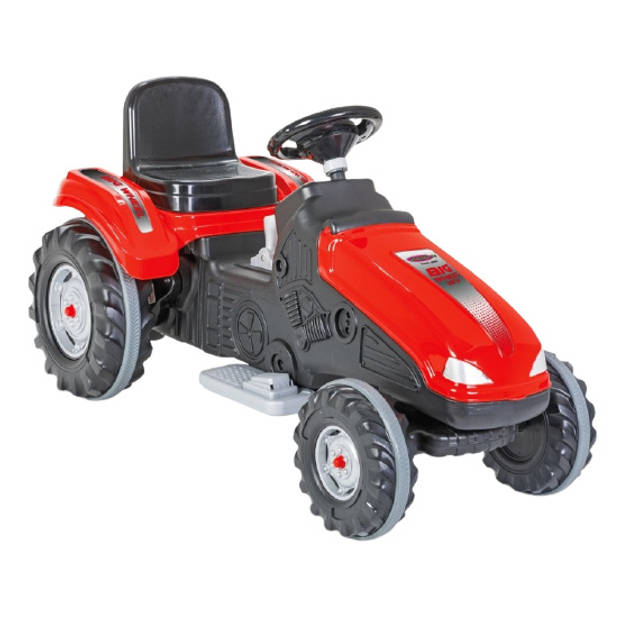 JAMARA tractor Ride On Big Wheel 12 V junior 114 x 53 cm rood