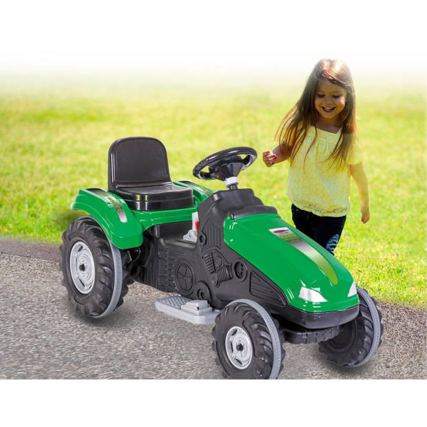 Jamara tractor Ride On Big Wheel 12 V junior 114 x 53 cm groen