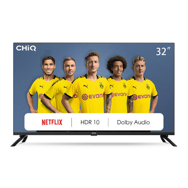ChiQ L32H7N tv 81,3 cm (32'') HD Smart TV Wi-Fi Zilver