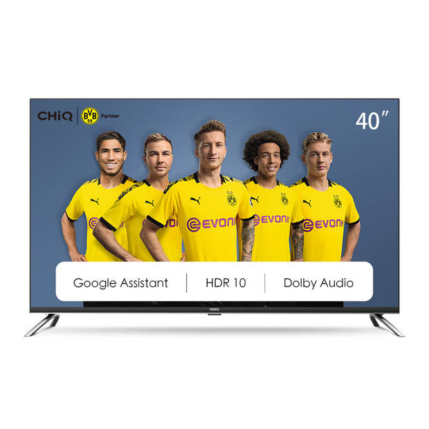 CHiQ L40H7A - 40 inch Full HD LED TV - Android 9.0 - Chromecast built-in