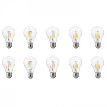 LED Lamp 10 Pack - Filament - E27 Fitting - 4W - Warm Wit 2700K