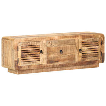 vidaXL Tv-meubel 120x30x40 cm ruw mangohout