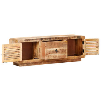 The Living Store Houten TV-meubel - 120 x 30 x 40 cm - klassieke stijl