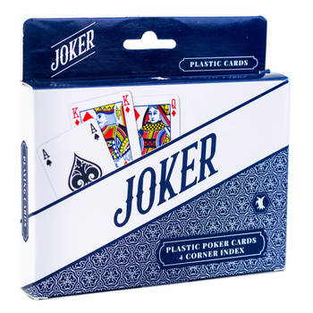 Cartamundi speelkaarten Joker rood/blauw