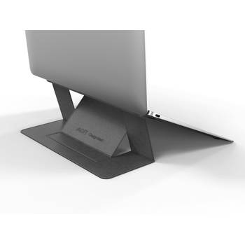 MOFT laptopstandaard - Grijs - Opvouwbaar - Draagbare en verstelbare Laptop Stand - Laptop Verhoger