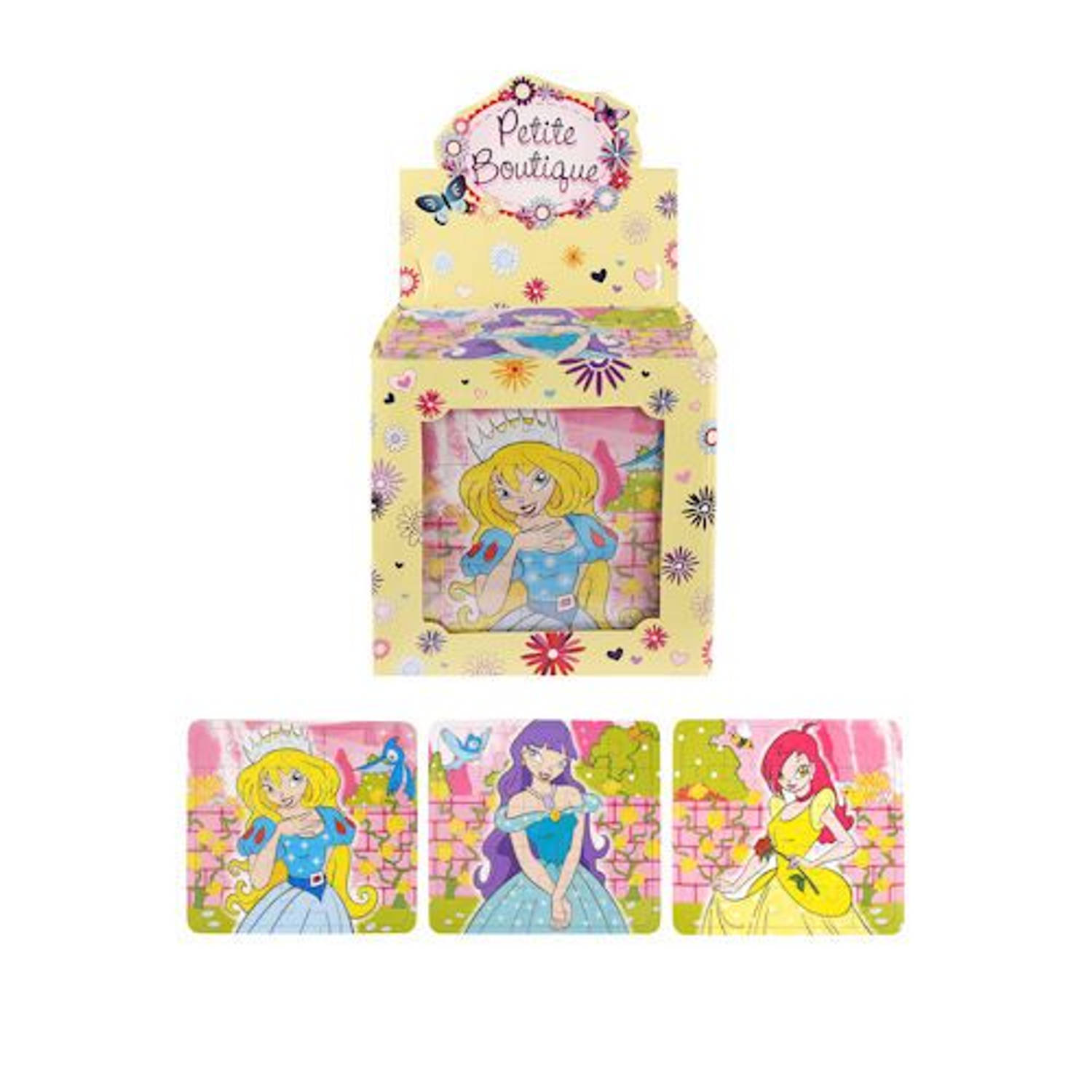 Uitdeelcadeautjes Puzzel: Princessen, 13 X 12 Cm In Traktatiebox
