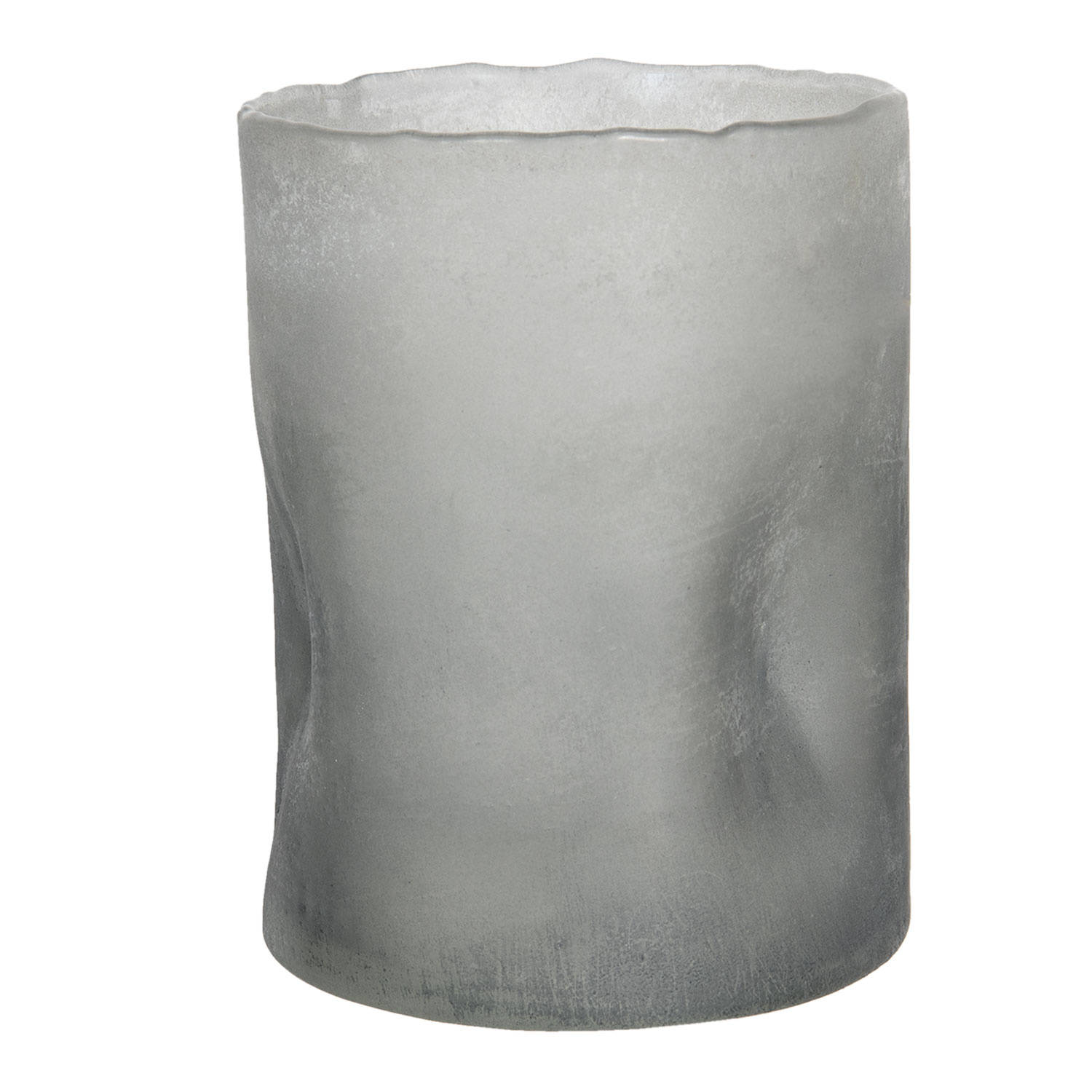 Waxinelichthouder Ø 9*10 Cm Transparant Glas Clayre & Eef 6gl3002