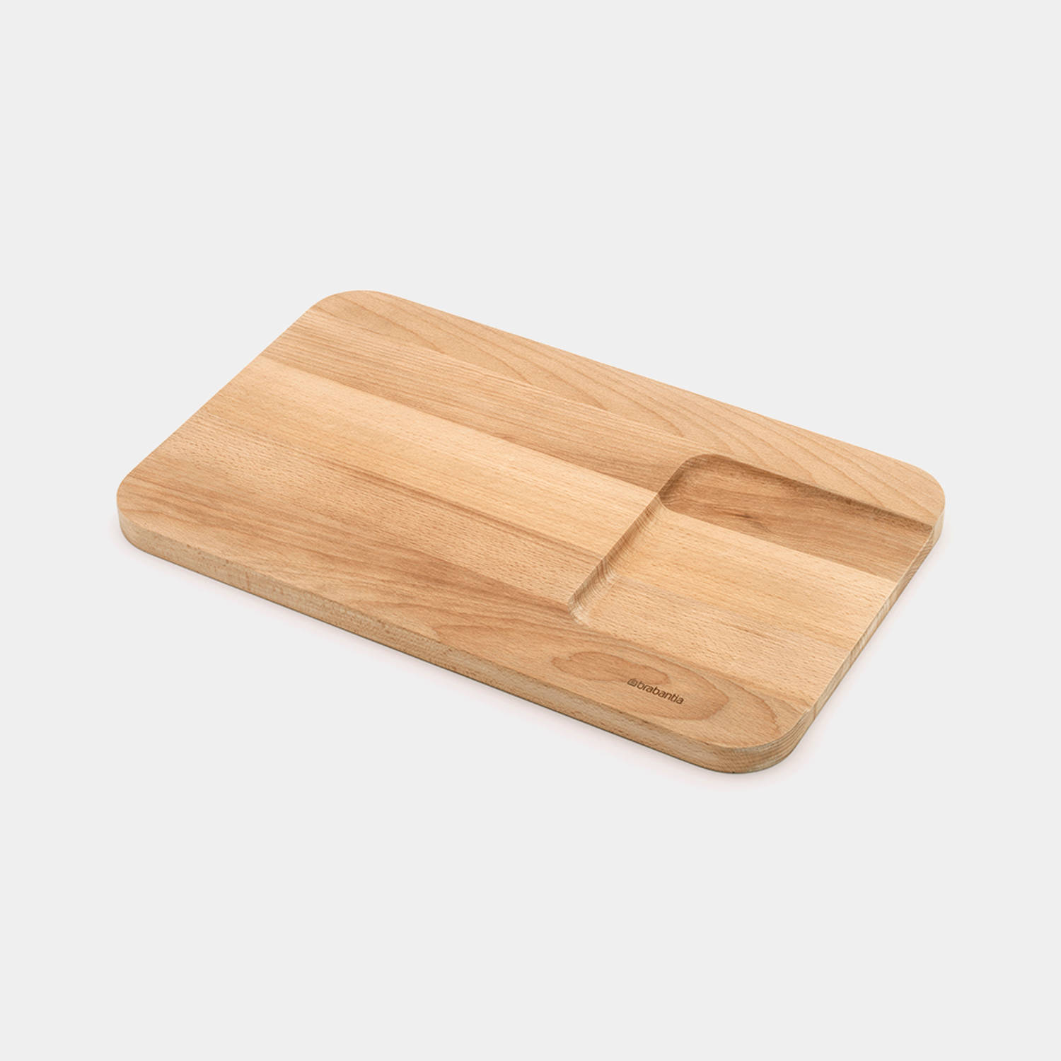 wijs scherp machine Brabantia Profile houten snijplank voor groente, large - Beukenhout |  Blokker