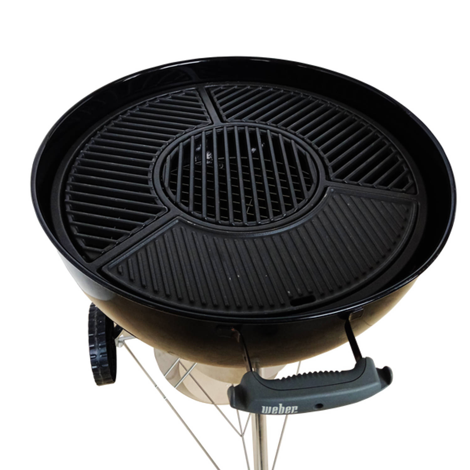 Voorwaarde invoer Voldoen BBQNOVATION Gietijzeren grill combinatie set voor 57 CM Kogel BBQ's |  Blokker