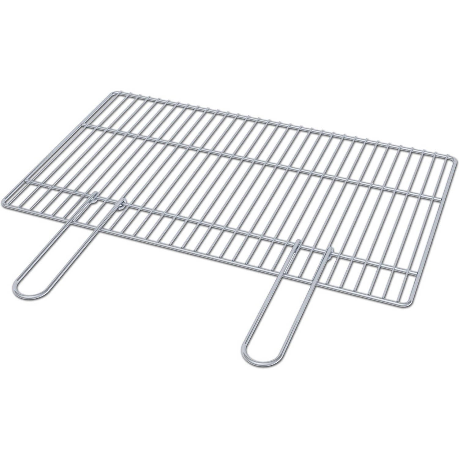 Speels kalf Abstractie Sarom Fuoco - Barbecue Grill - Verchroomd - 67x40 cm - Extra stevig |  Blokker