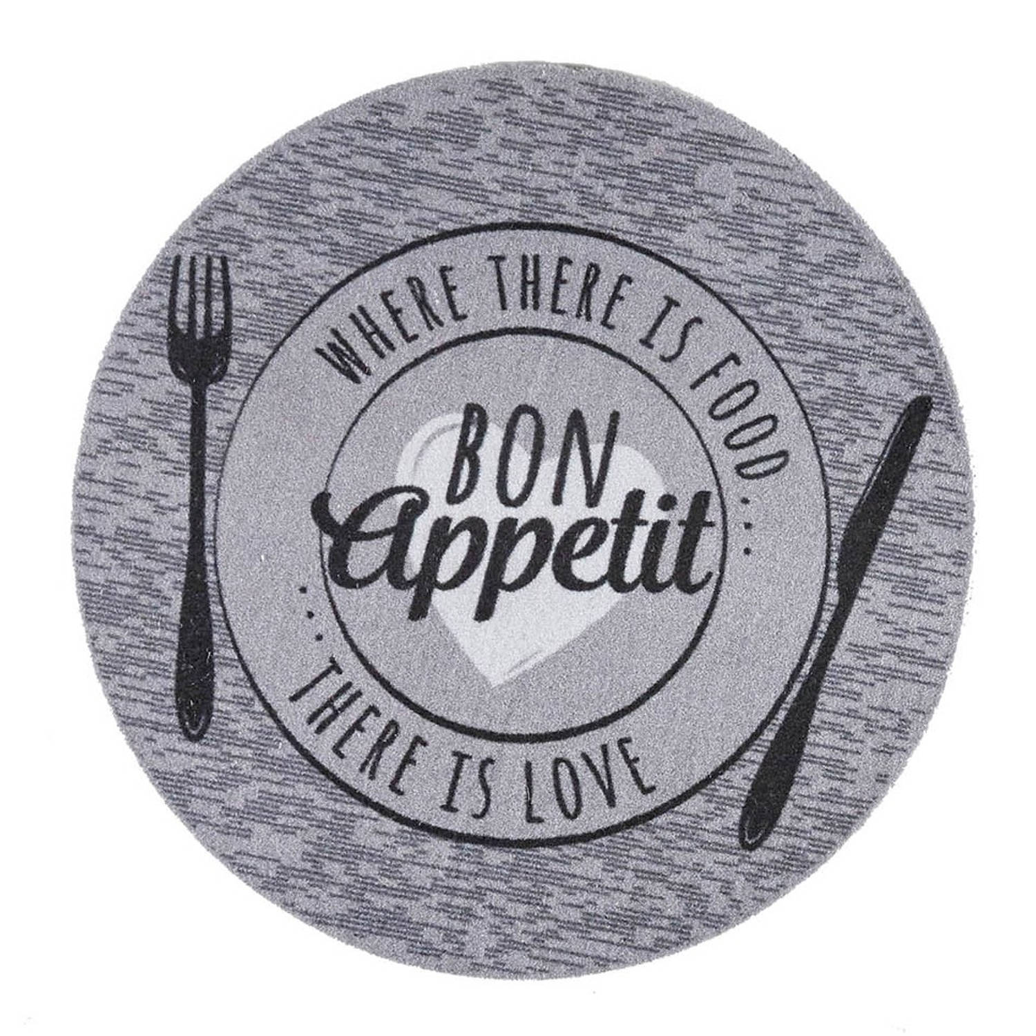 MD Entree - Keukenloper - Cook&Wash - Bon Appetit Love - 67 cm Ø