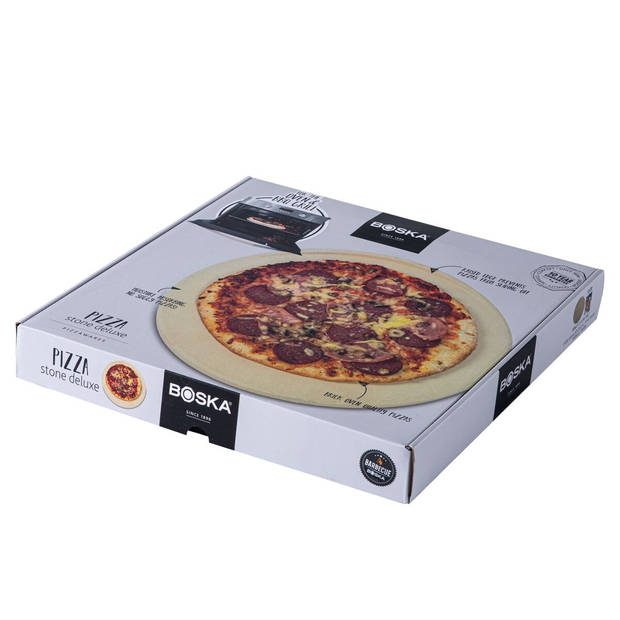 Boska Pizzasteen Deluxe L - Voor oven & BBQ - ? 35 cm