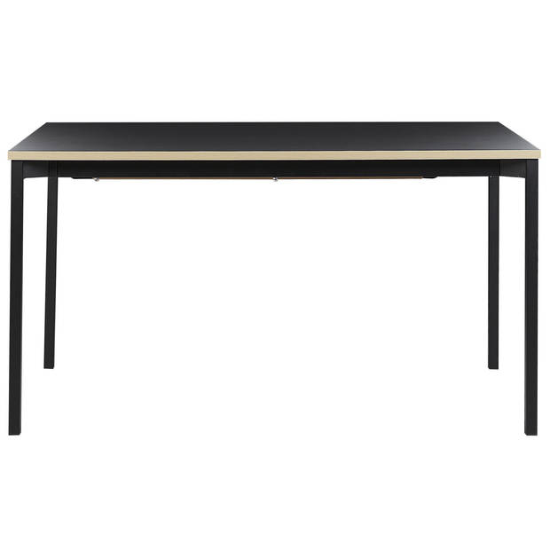 Beliani AVIS - Eettafel-Zwart-MDF