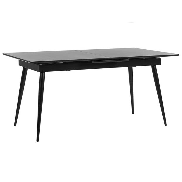 Beliani MALDON - Eettafel-Zwart-MDF