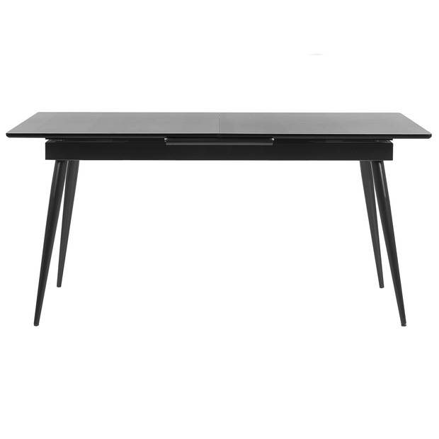 Beliani MALDON - Eettafel-Zwart-MDF