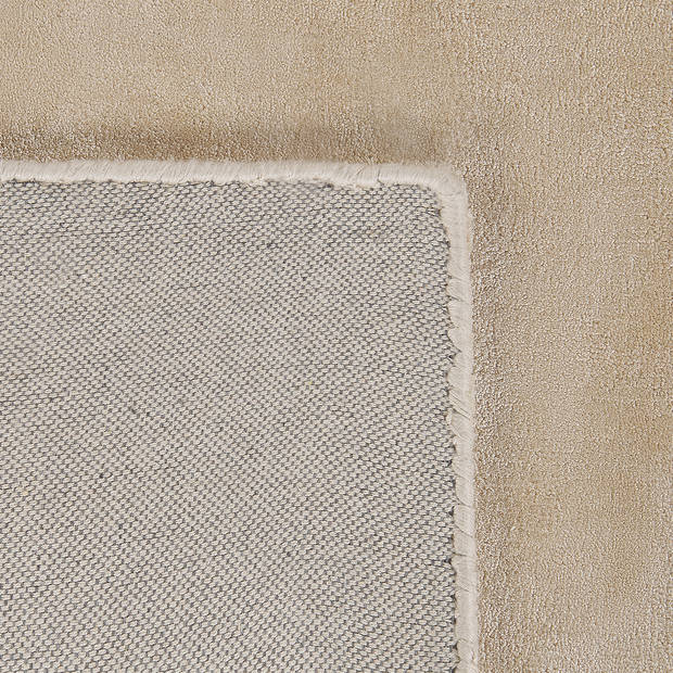 Beliani GESI II - Laagpolig-Beige-Viscose