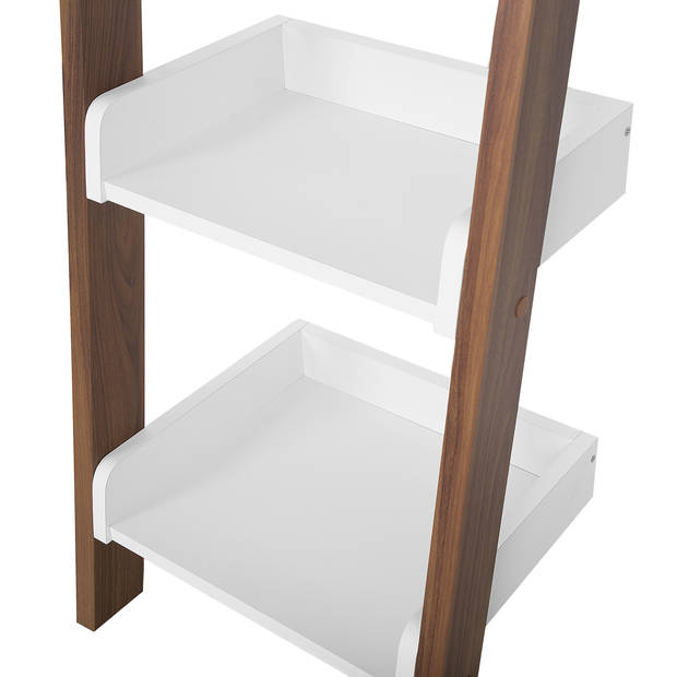 Beliani MOBILE DUO - Boekenkast-Wit-MDF