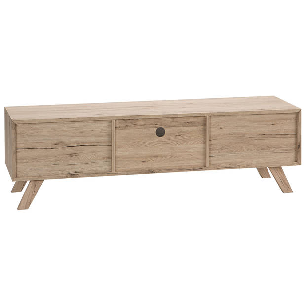 Beliani FORESTER - TV-kast-Lichte houtkleur-MDF