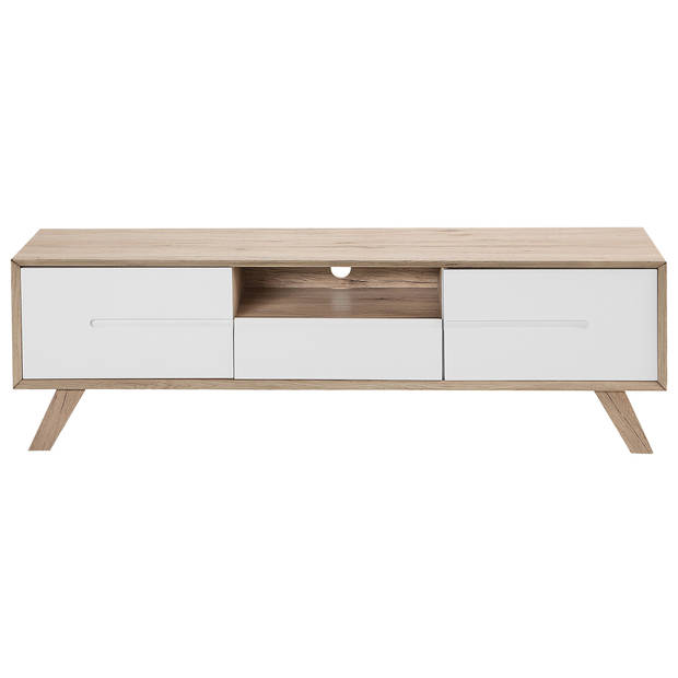 Beliani FORESTER - TV-kast-Lichte houtkleur-MDF