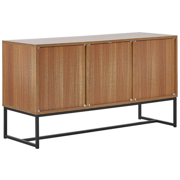 Beliani NUEVA - Sideboard-Lichte houtkleur-MDF