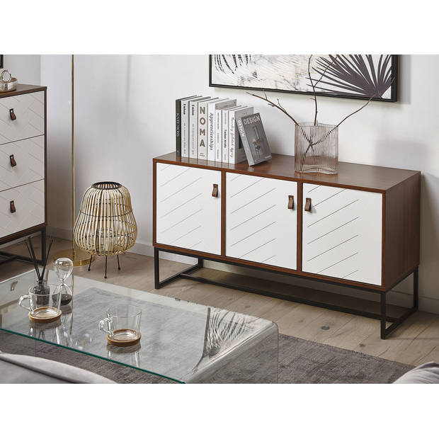 Beliani NUEVA - Sideboard-Wit-MDF