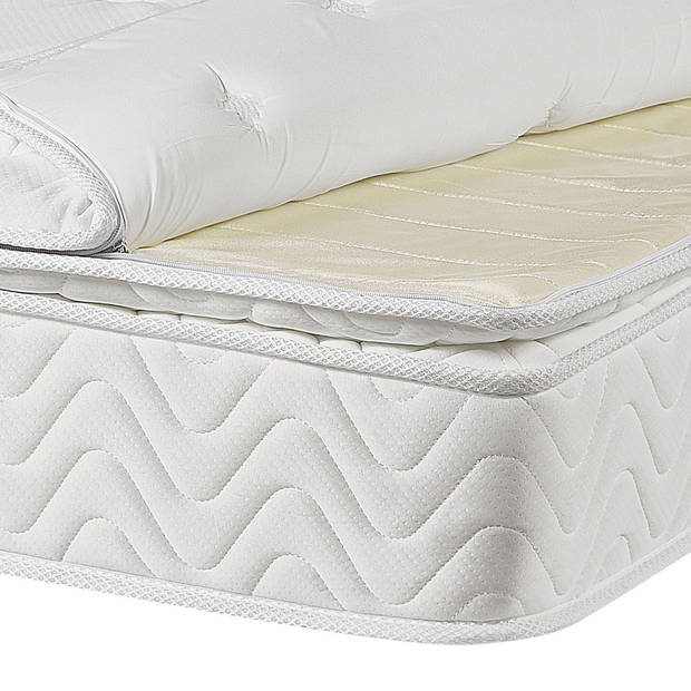 Beliani LUXUS - Matras-Beige-Polyester