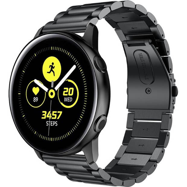 SmartphoneClip - bandje metaal zwart - voor Galaxy Watch Active (2)