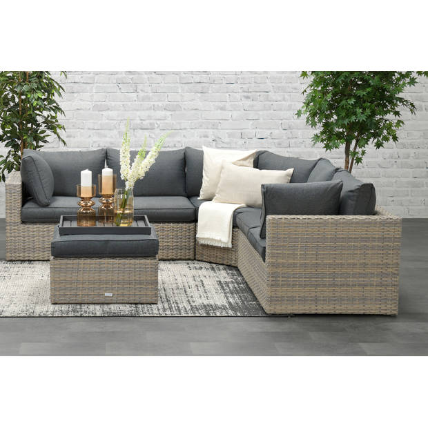 Garden Impressions Ibiza loungeset XL - Vintage willow