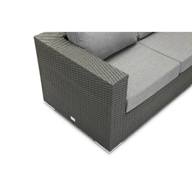 Feel Home - Alu Wicker Corner loungeset - Messina I